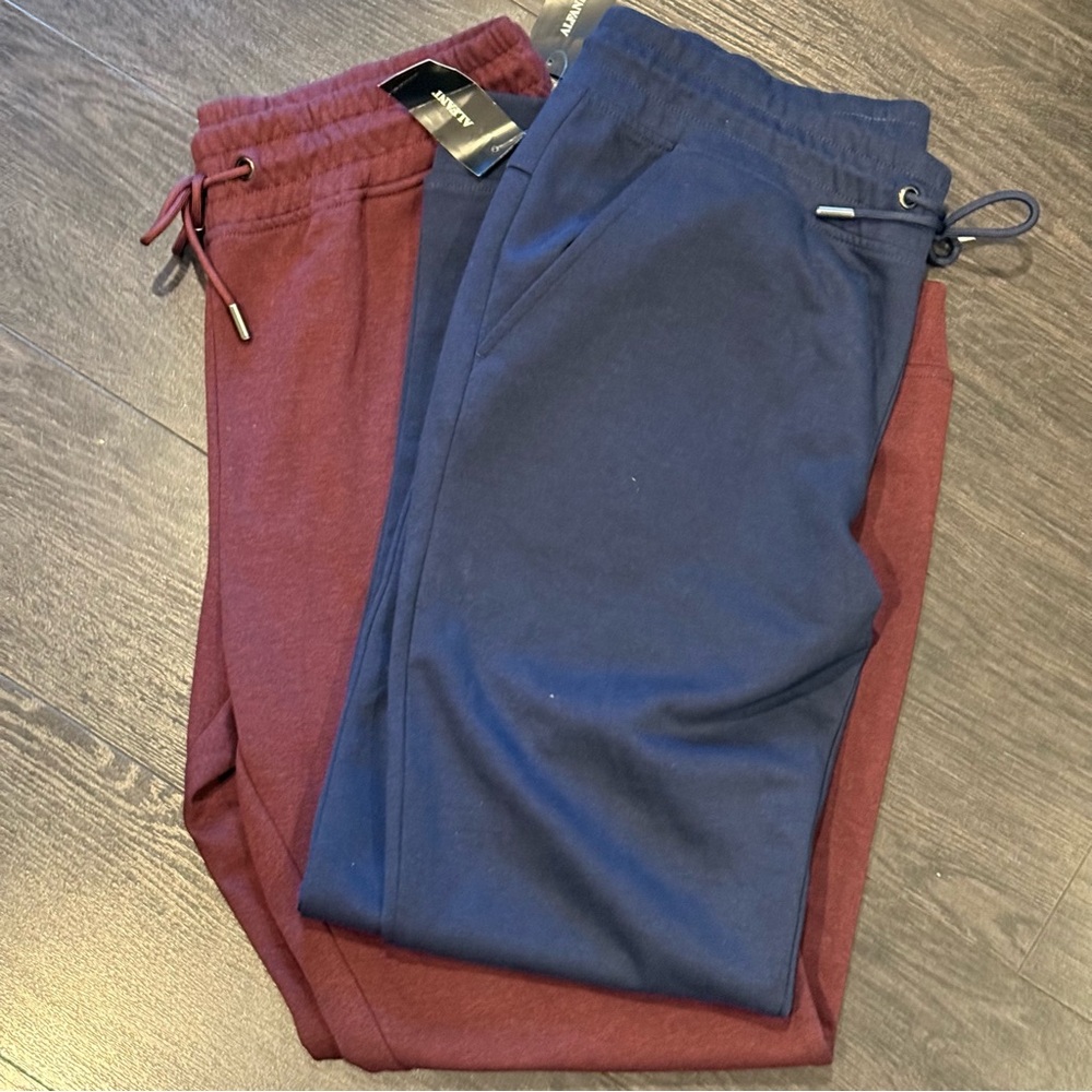 SOLD 
Men's Navy and Maroon Jogger Pants